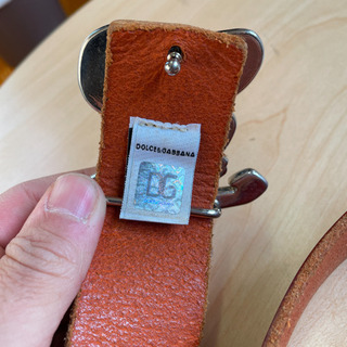 ドルチェアンドガッパーナ　ベルトの画像