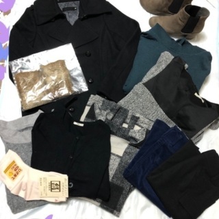 お取引成立しました‼︎コートやブーツ冬物まとめて１０点