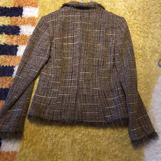 値下げ 中古  H&Mのツィードジャッケット  サイズ8の画像