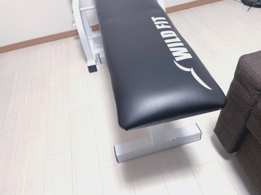 【折りたたみ式ベンチ&バーベル60kg】筋トレ器具セット