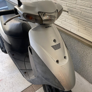 スズキ　希少な2スト　レッツ2  引き取りの方歓迎の画像