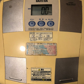 TANITA ヘルスメーターの画像