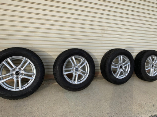 ブリヂストンVRX 215/65R16 2015年製　ホイール付　バルミナSR5