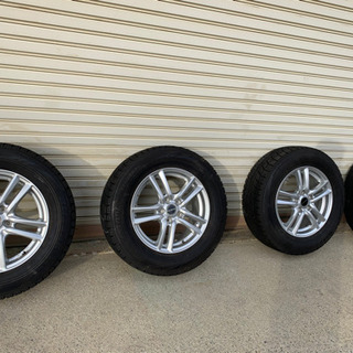 ブリヂストンVRX 215/65R16 2015年製　ホイール付　バルミナSR5