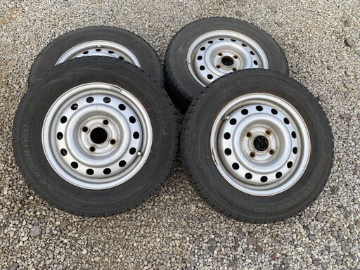 145/80R13 スタッドレスタイヤ＋ホイール 4本セットZETRO