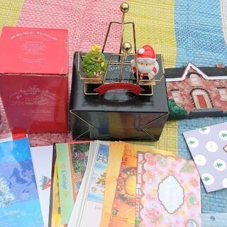 クリスマス アンクル チムニー メロディーライト オーナメント スクイーズ ハンドメイド 壁掛け 食器 置物 ラッピング ポストカード 雑貨 あみぐるみ 編み物 シール プレゼント インテリア 福袋 大量  紙袋 プレート ガラス細工の画像