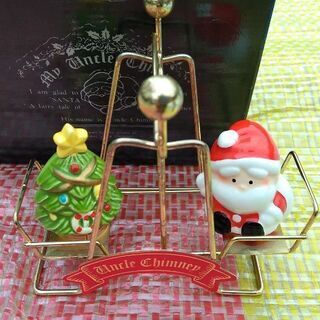 クリスマス アンクル チムニー メロディーライト オーナメント スクイーズ ハンドメイド 壁掛け 食器 置物 ラッピング ポストカード 雑貨 あみぐるみ 編み物 シール プレゼント インテリア 福袋 大量  紙袋 プレート ガラス細工の画像