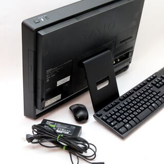 ★名古屋近郊なら無料で持参&セットアップします！■SONY VAIOの美品ハイスペック (Intel Corei5内蔵) デスクトップパソコンです。HDDを新品SSDに交換して、メモリーも倍増(8G)しましたので、さらに高速！快適！長寿命！のPCになりました！★取引先で引き取った中古PCをしっかり最新機能に更新メンテナンスして、激安！で御提供します♪　★初心者安心、インターネットもExcel ・Wordもバッチリ使えます！の画像