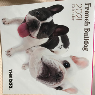 2021年カレンダーフレンチブルの画像