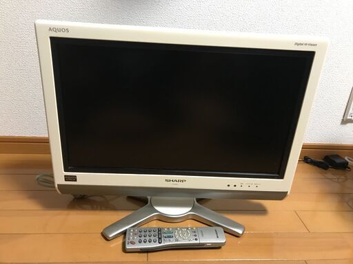 【動作品】SHAPR AQUOS 20型 液晶テレビ 2008年製 B-CAS付 シャープ アクオス