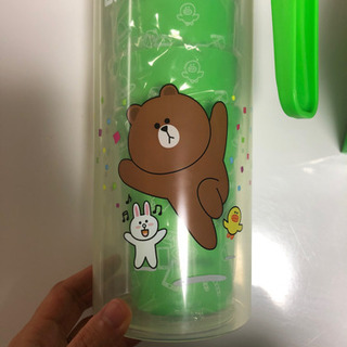 ライン フレンズ ボトルとコップセット ブラウン&コニーセットの画像