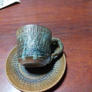 美品✨白石焼きコーヒーセット。の画像