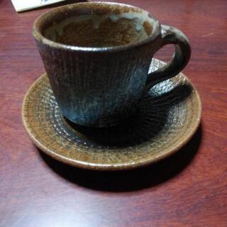 美品✨白石焼きコーヒーセット。の画像