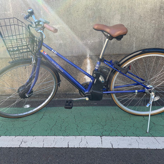 電動　自転車　サイクー　美品　27インチ　兼用