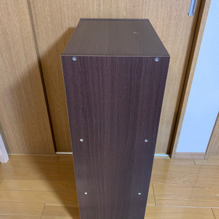 ブラウン 3段ボックス譲りますの画像