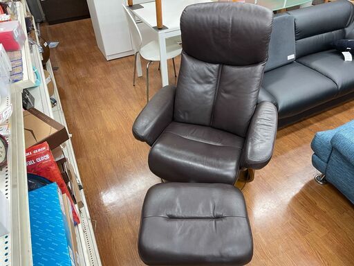 ZEDERE　パーソナルチェア　オッドマン付　レザー