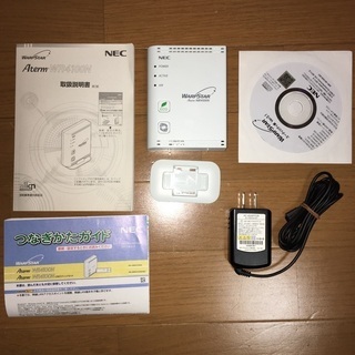 NECワイヤレスブロードバンドルータの画像