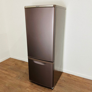 美品　Panasonic NR-B179W-T 2ドア冷蔵庫　ブラウン　茶色