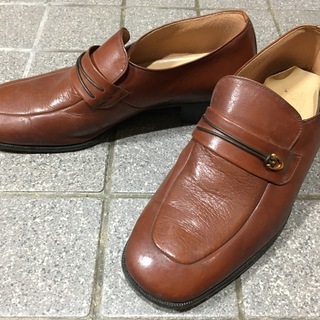 複数取引は大きくお値下げします！★メンズ 革靴 [C] 24.5...