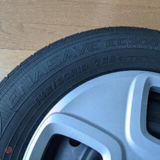 アルト　夏タイヤ　2020製バリ山　純正ホイール4本セットの画像