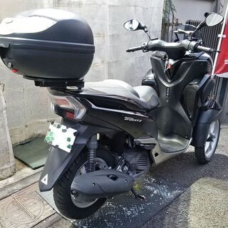 ヤマハ　トリシティ１２５　普通自動車免許　ヘルメット義務なし　トライク・側車付きオートバイ・側車付き軽二輪　フロント拡幅４６５ｍｍ　の画像