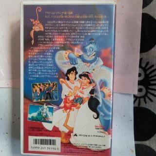 ディズニー　ビデオテープ「アラジン　完結編」の画像
