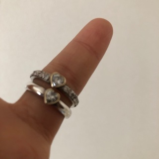 交渉中！フォリフォリ　ハートリング　２つの画像