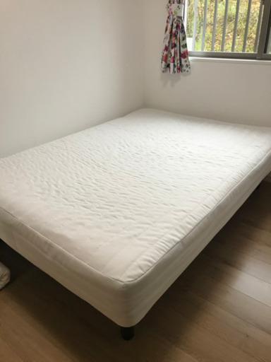 無印良品 高密度ポケットコイル・ダブルベッド