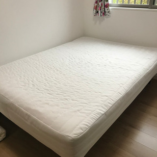 無印良品 高密度ポケットコイル・ダブルベッド