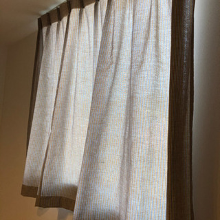 引き渡し決まりました。unico カーテン3枚セット　日本製　美品