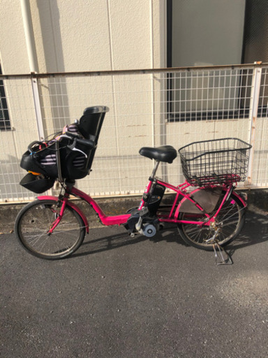【値下げ】電動自転車　Panasonic パナソニック　チャイルドシート付き