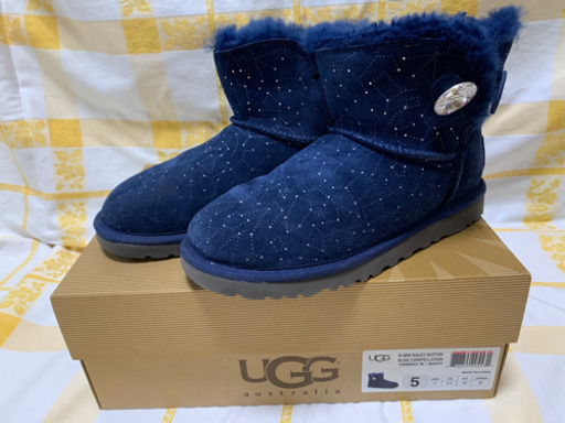 UGG ブーツ　未使用品　22cm ネイビー