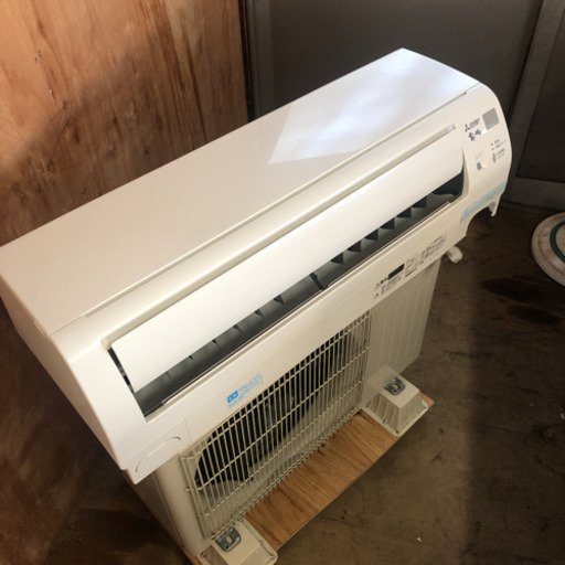 【工事無料】三菱 2.2kgエアコン MSZ-GE2219-W 2019年製