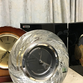 置き時計　citizen 他　インテリア　雑貨