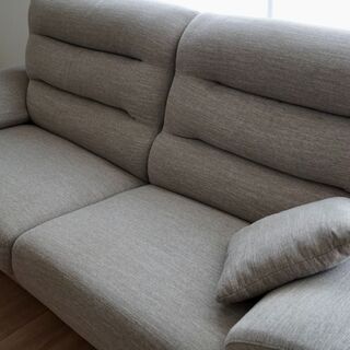 ニトリ / 3人掛けソファ（A12 3P DR） / 定価8万円の画像