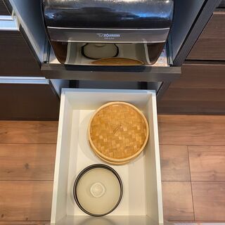 【無料：中古】食器棚の画像