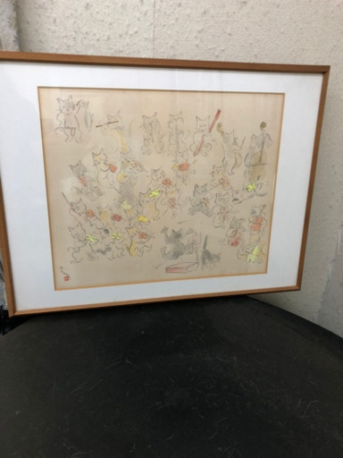 絵画　（猫のオーケストラ）