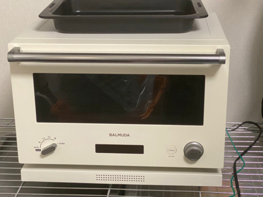 美品＊バルミューダオーブンレンジ＊ 箱なし　取説&保障書あり