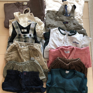 (冬服)纏め売り16点　男の子　90-100cm