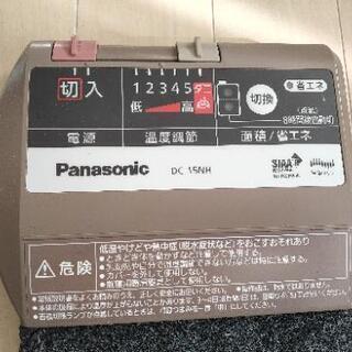 パナソニック 電気カーペット用ヒーター 1.5畳相当 DC-15NHの画像