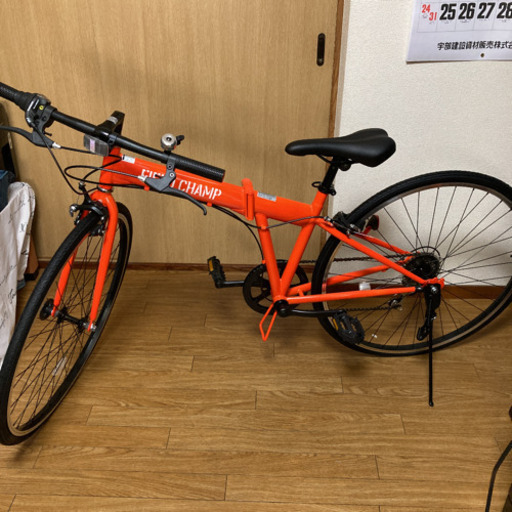 2年前景品で当たりました。乗るつもりで室内で保管していました。