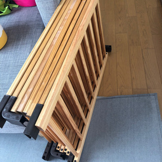 木製ベビーサークルの画像