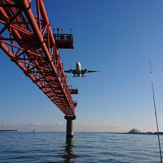 プレジャーボートで行く東京湾沖の羽田空港近くでの飛行機撮影会（クラブ FISHING HEADS） - 江東区