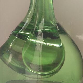 アンティークKalalouタイルワインデキャンタアイスポケット付きの画像