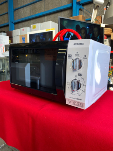 美品!!フラットタイプで使いやすいです！アイリスオーヤマ 電子レンジ IMB-F184-5-W 2019年製