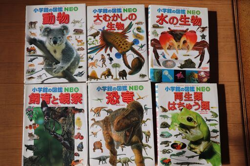 小学館の図鑑NEO　恐竜、動物、岩石・鉱物・化石など　計11冊