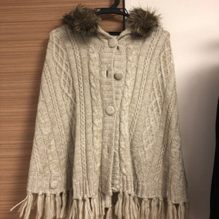 レディース　ポンチョ