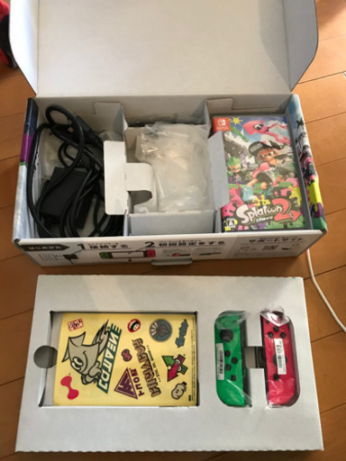 これから取りに来れる方のみ38000円でお譲りします。switch スプラトゥーン同梱版　あつ森　スマブラ　プロコン　
