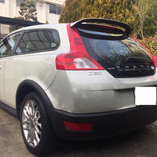 ボルボC30 走行36700km 令和4年3月まで車検あり 修復歴なし 記録簿あり レザーシートの画像