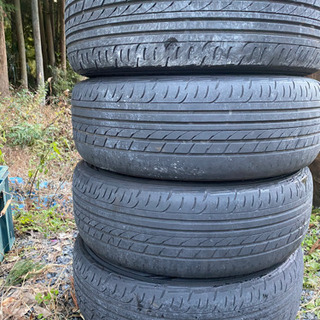 デイトナ　16インチ　メッキホイール　タイヤ　セット　中古の画像